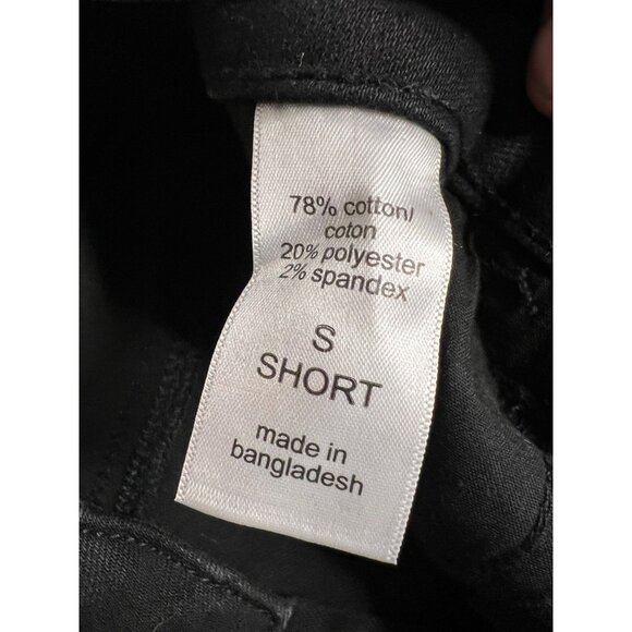 Maurices M Jeans Mid-Rise Black Skinny S Short - Picture 9 of 11